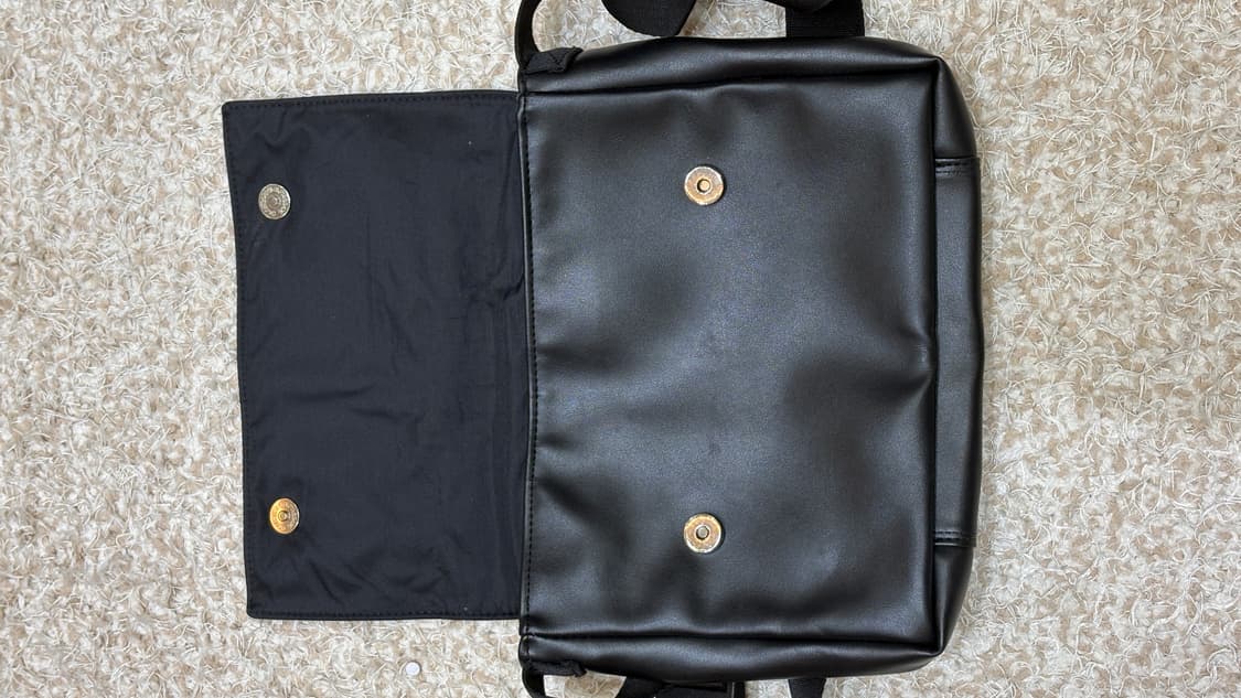 (택포) 피스메이커 신세틱레더 크로스백 상품이미지4