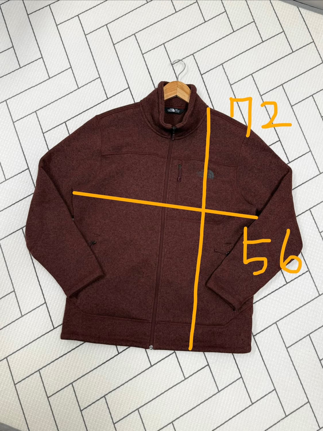 남성 슬림 XL / 노스페이스 후리스 집업  상품이미지2