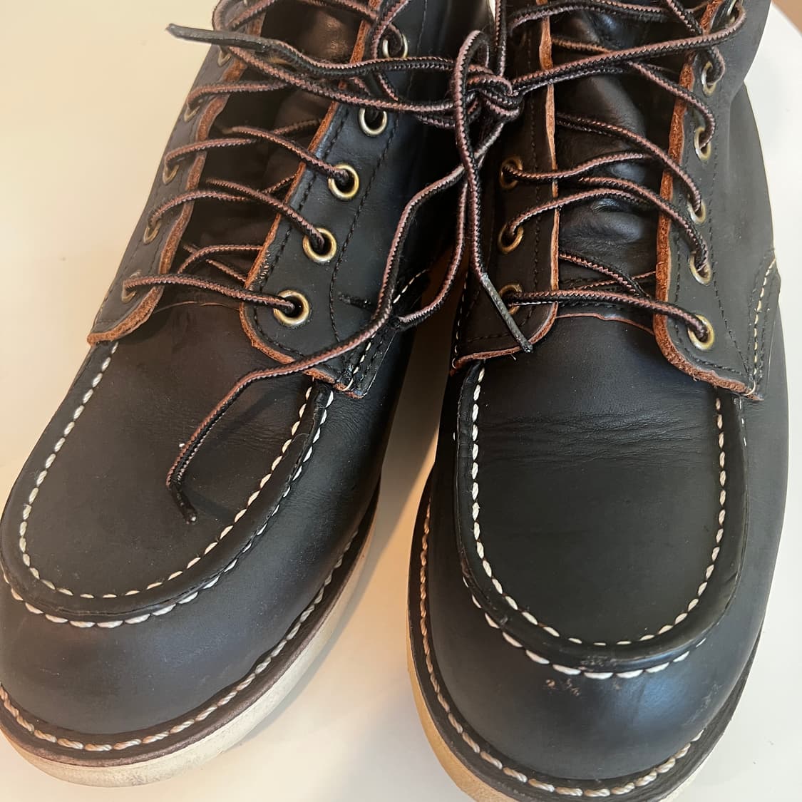 레드윙 6인치 클래식 목 블랙 프레리 부츠 상품이미지6