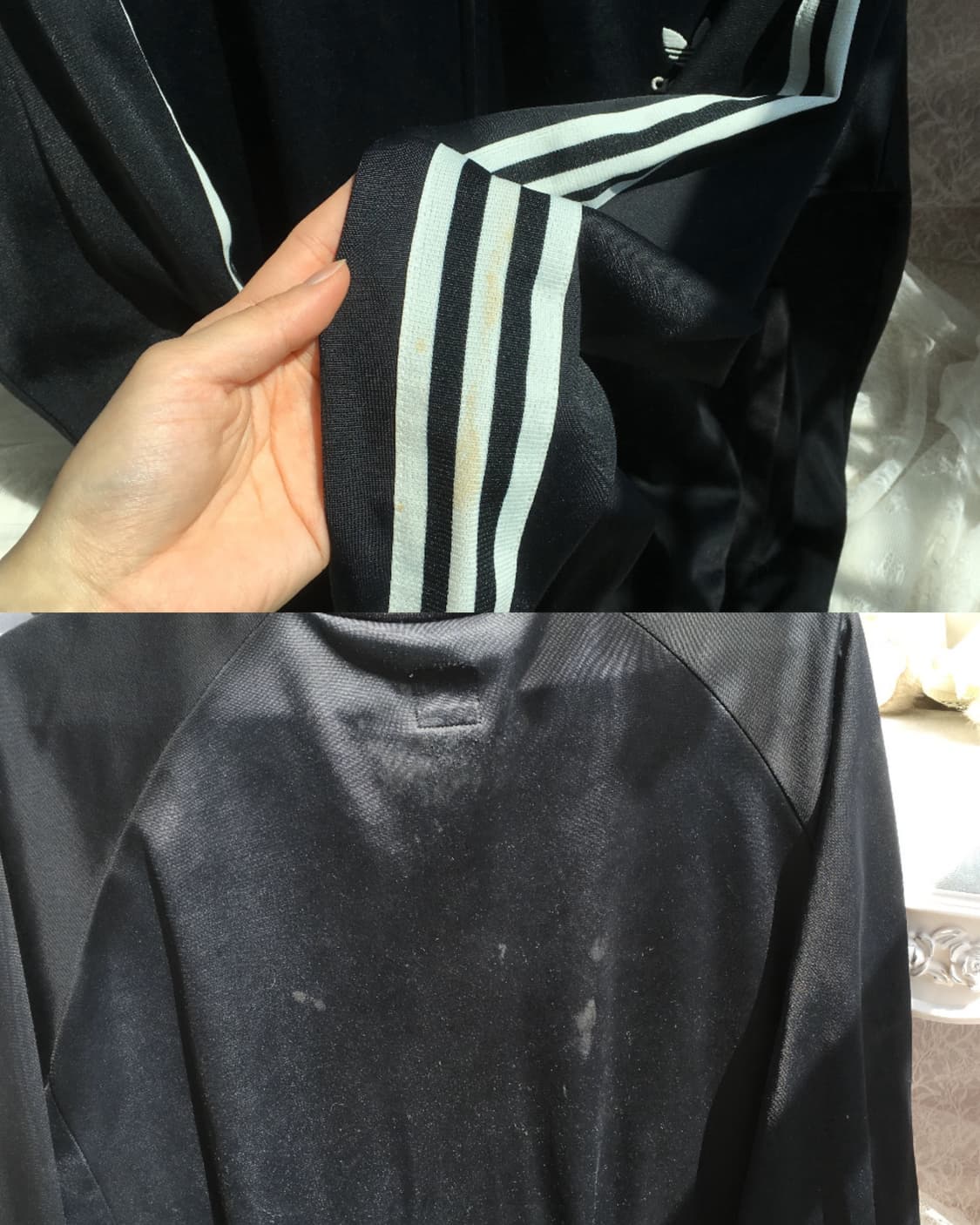 Adidas black old school jersey 상품이미지4