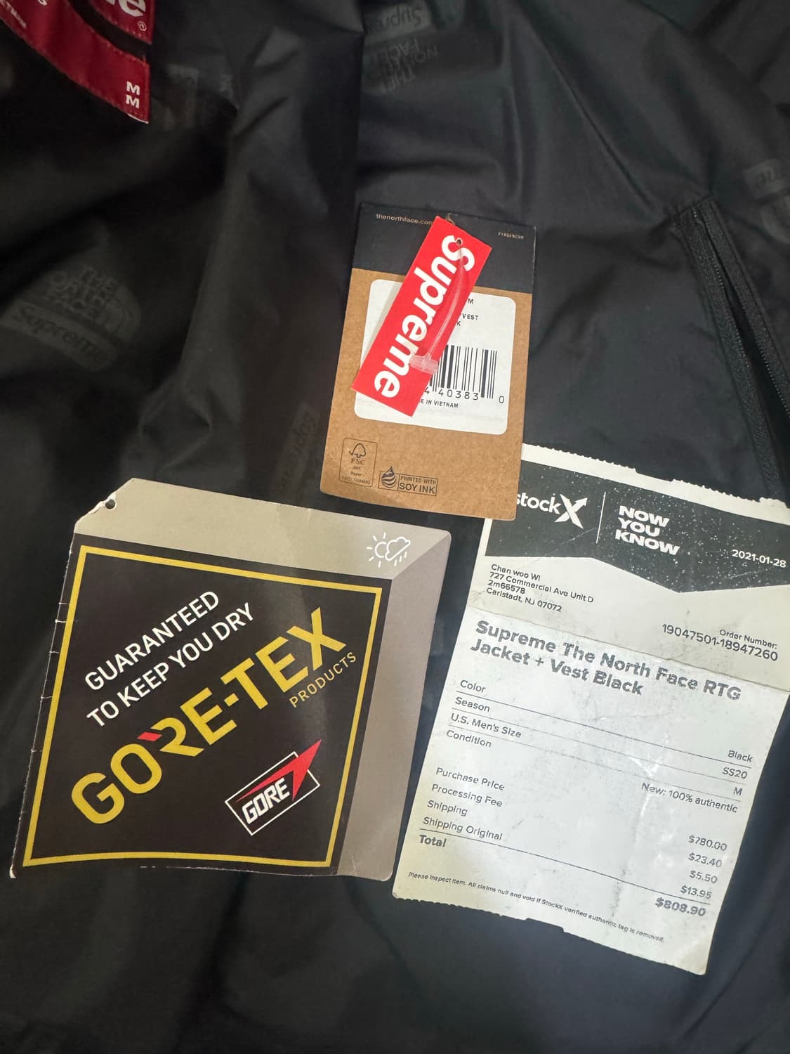 슈프림 노스페이스 RTG 바람막이 자켓 상품이미지4