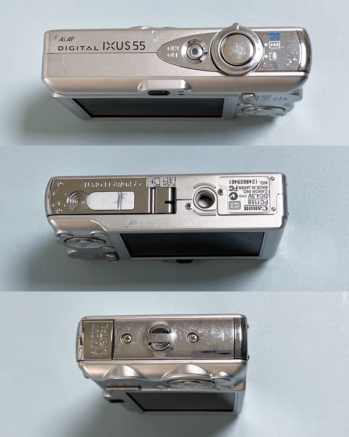 캐논익서스 ixus 55 디카 상품이미지3