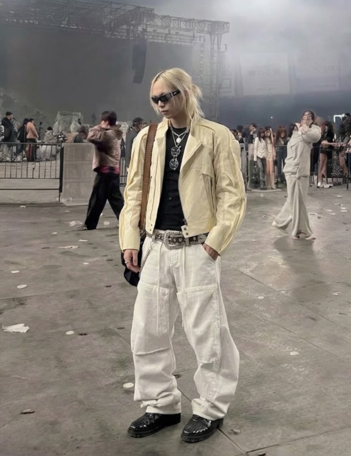 카르넷 아카이브 SHELL RACING JACKET lemon 상품이미지3