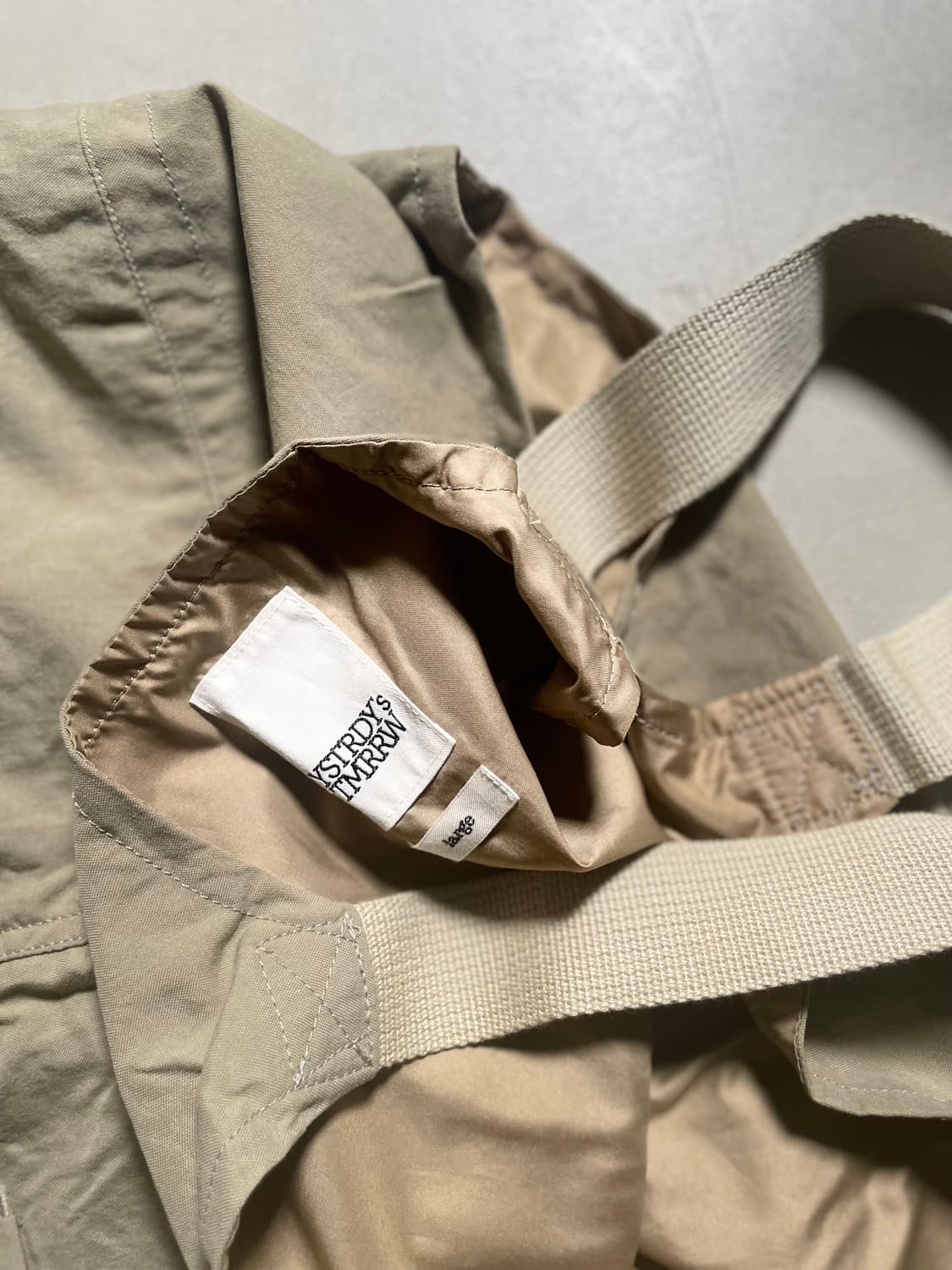 예스터데이투모로우 NylonTechOveralls 상품이미지5