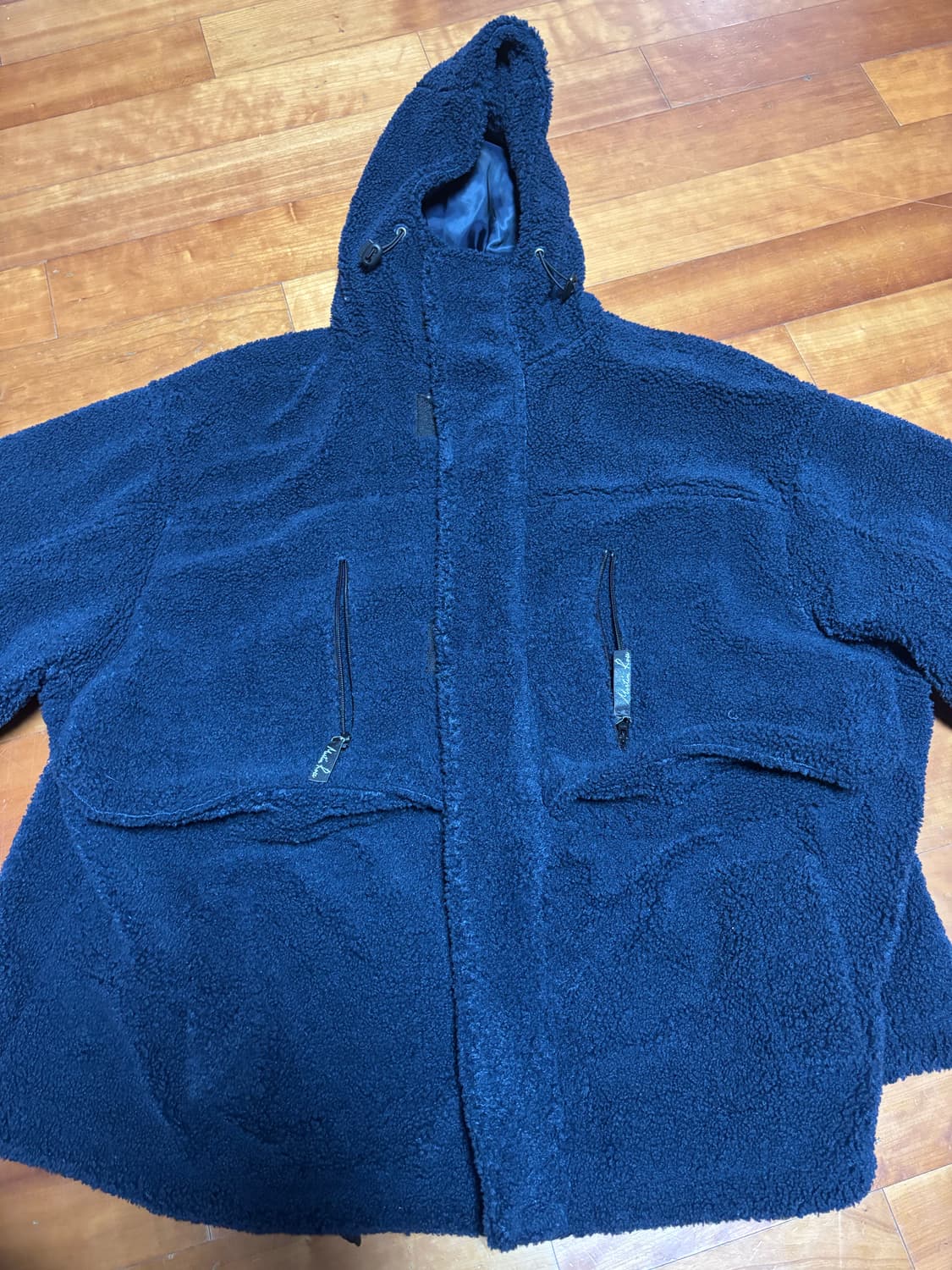 [XL] 마틴로즈 18ss 네이비 플리스 팝니다 상품이미지2