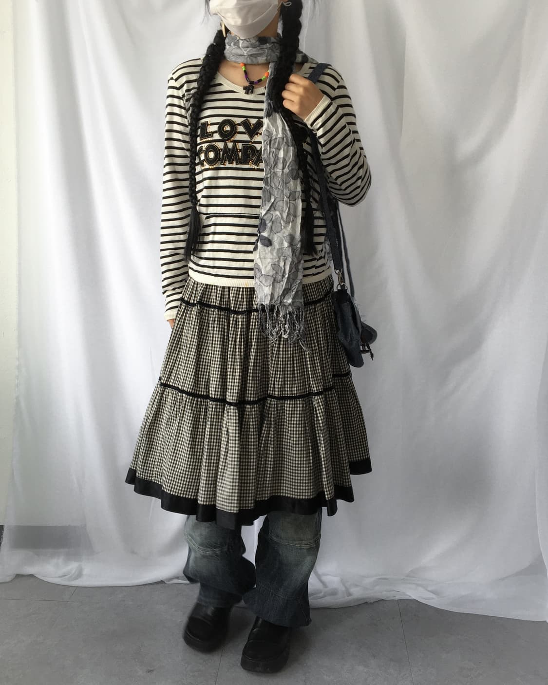 pattern scarf 상품이미지7