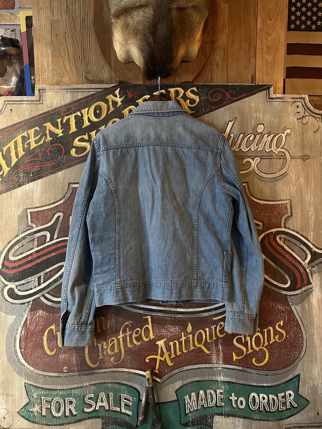 70s USA Vintage Lee Western Denim Jacket 상품이미지7