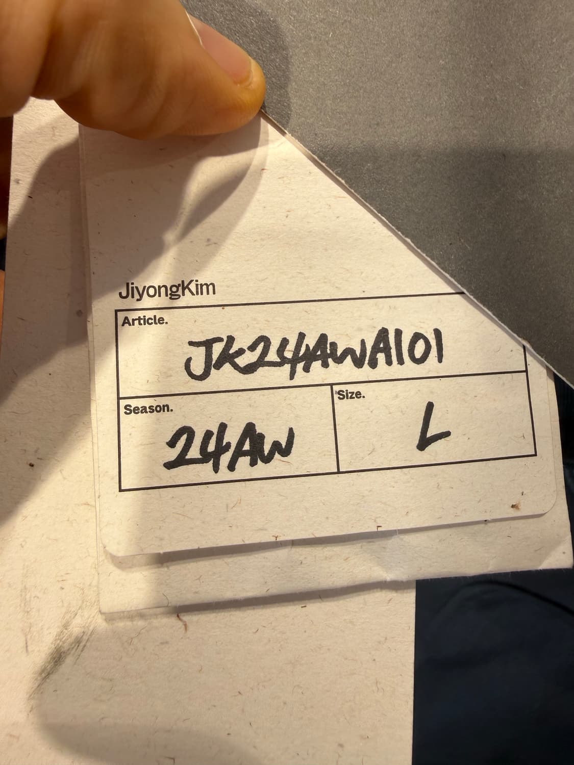 지용킴 x 알파인더스트리 피쉬테일 사이즈L 상품이미지9