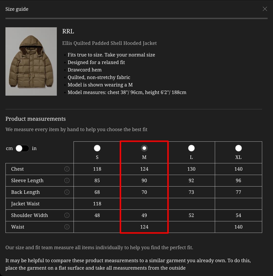 [판매] RRL 더블알엘 카라코람 카키 M 상품이미지6