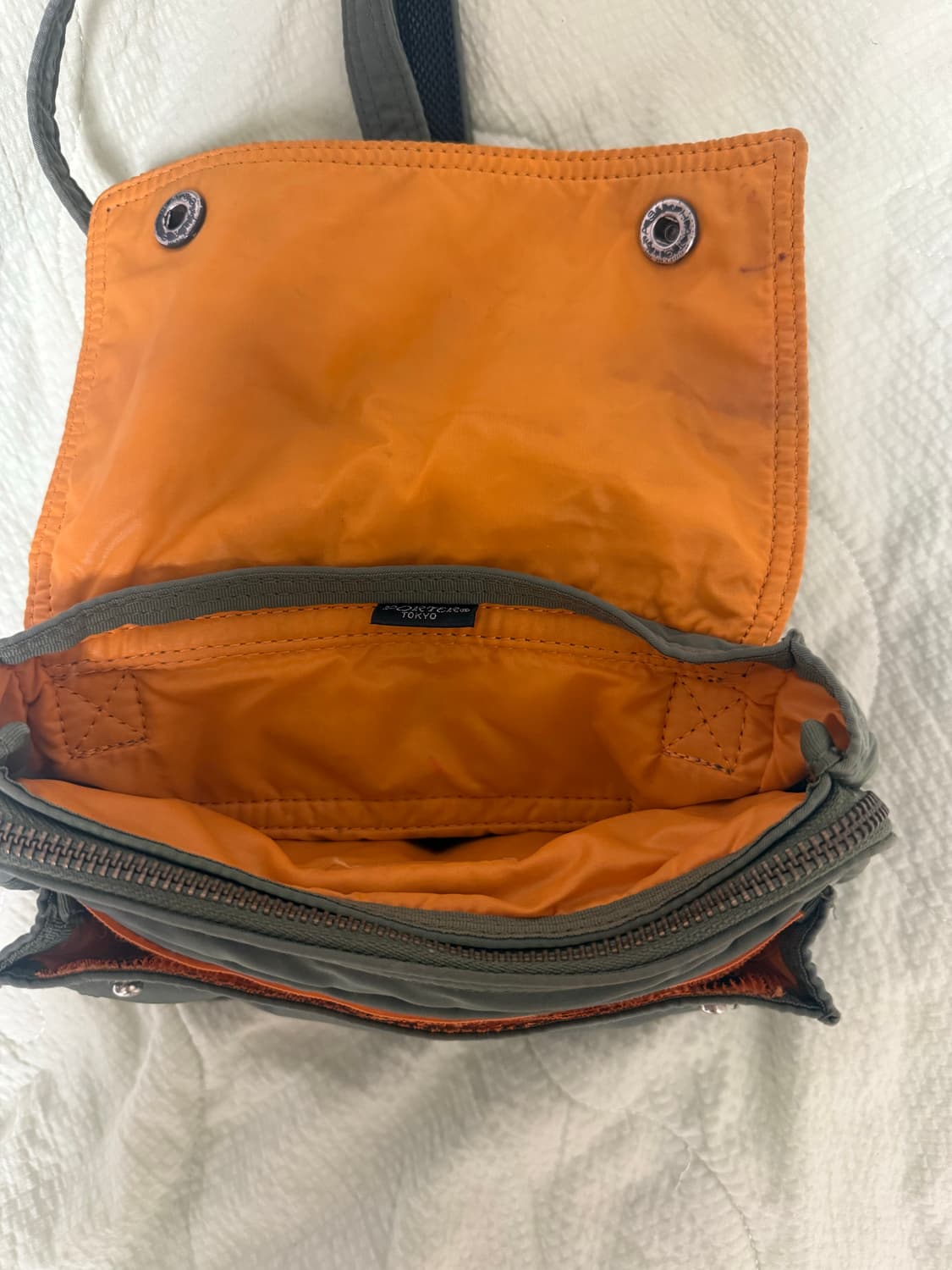 포터 탱커 숄더백 세이지 그린 상품이미지4