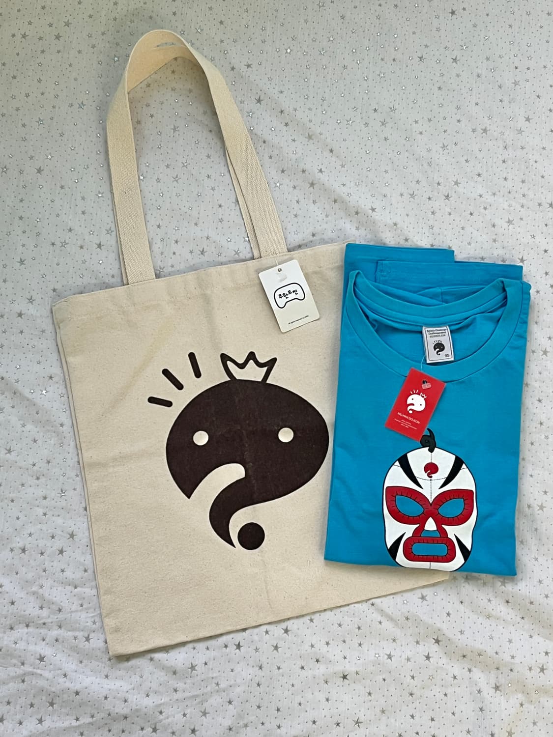 무도키즈를 위한 티셔츠, 에코백 세트 👾 상품이미지6