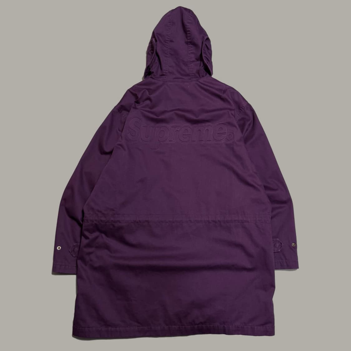 슈프림(SUPREME) 21ss 퍼플컬러 후드 페이스 마스크 파카 상품이미지9