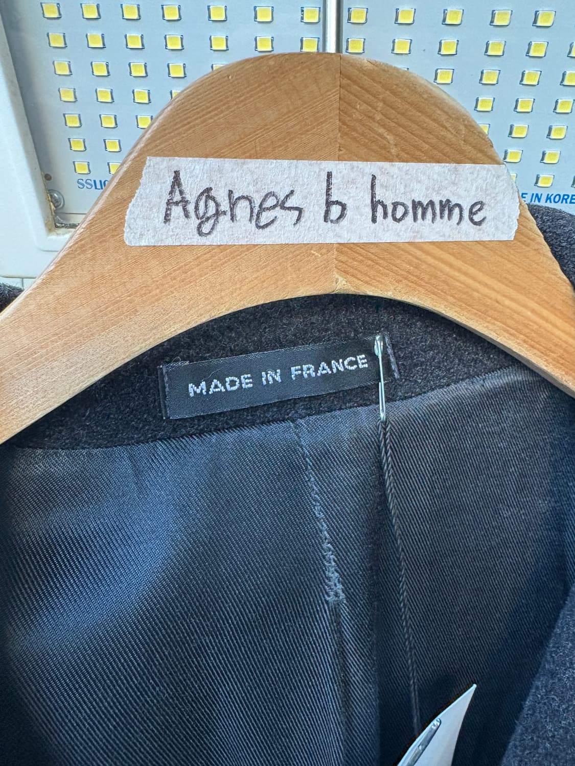 아네스베 싱글 코트 made in FRANCE 상품이미지6