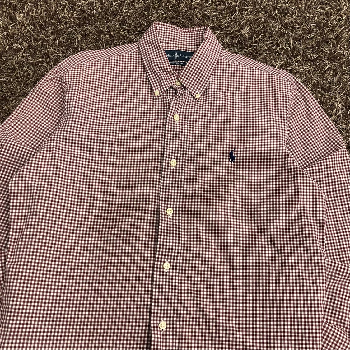 폴로 랄프로렌 체크 셔츠 상품이미지3