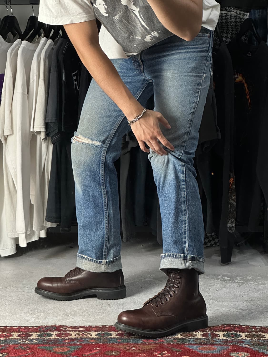90's USA Made 레드윙 04412 워크 부츠 상품이미지3