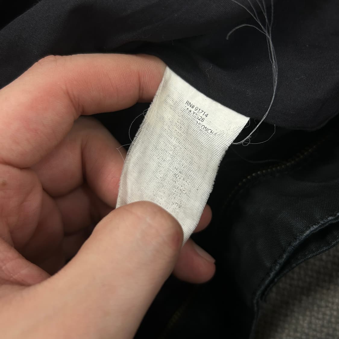 아르마니 투웨이 코튼 라이더자켓(M) 상품이미지6