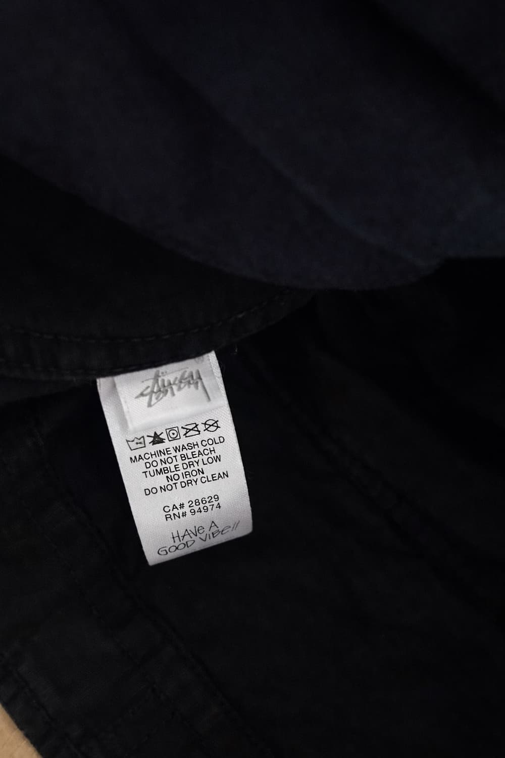 스투시 립스탑 서플러스 카고 팬츠 블랙 상품이미지5