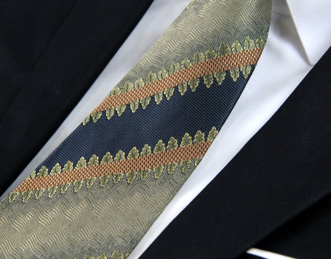 니나리치 8.5cm A+등급 큐빅 남자 명품 넥타이 상품이미지5