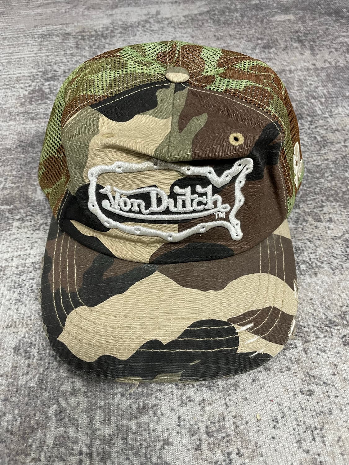 00s vtg 본더치 카모 트러커 상품이미지1