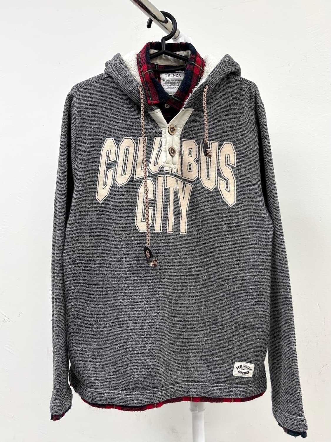 빈티지 레이어드 후드티 y2k 상품이미지5