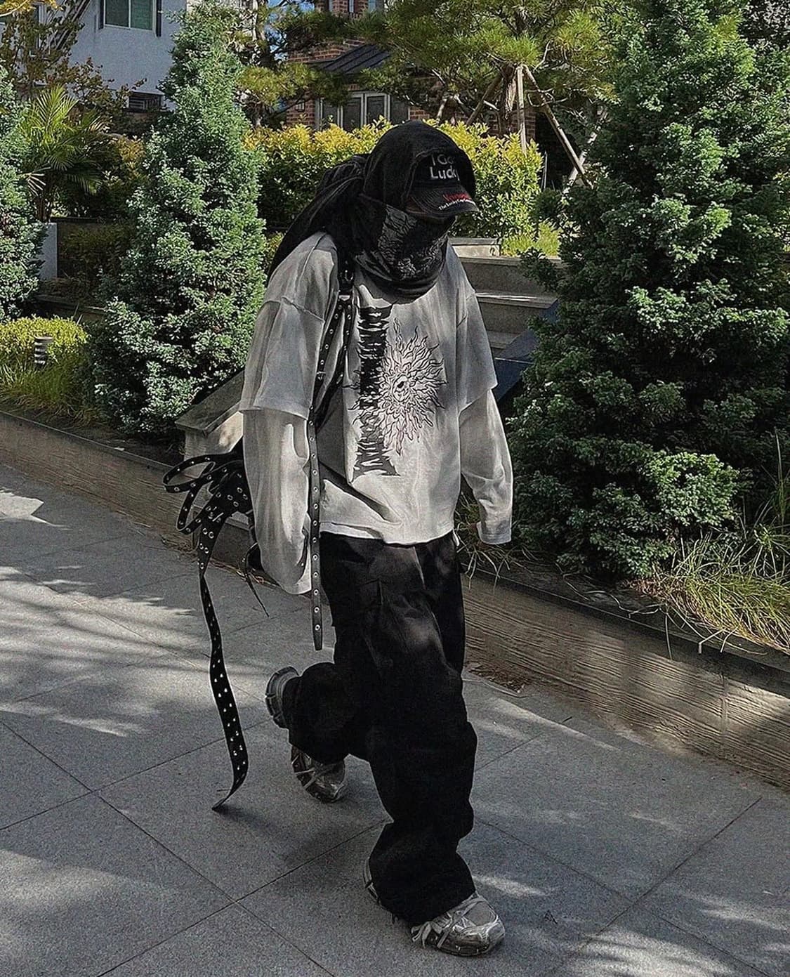 에이옵 AOP 레이어드 롱슬리브 hoodie 상품이미지7