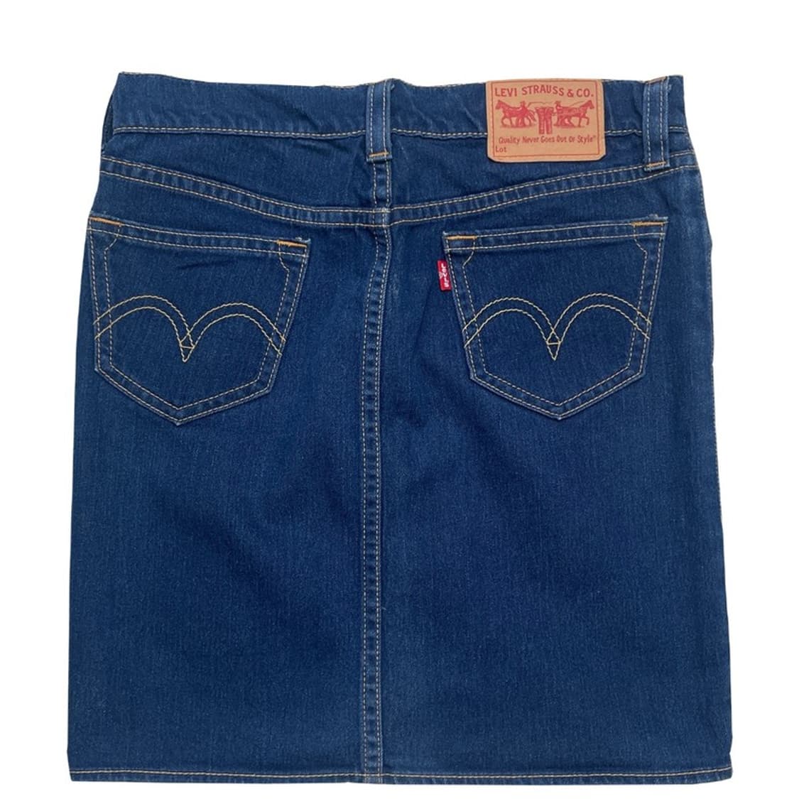 LEVI'S 앞트임 데님 스커트 Type1 L 상품이미지6
