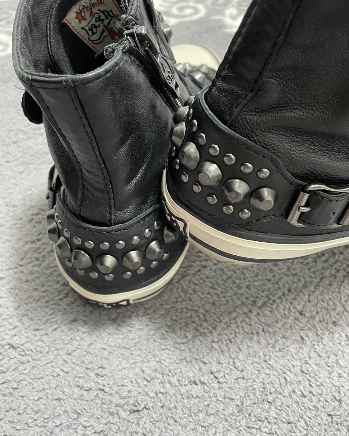 Ash Studded Leather High-Top Sneakers 상품이미지3
