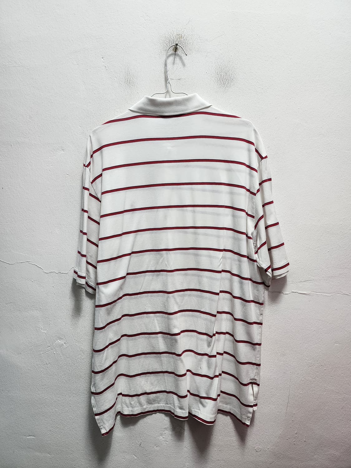 폴로 골프 화이트 스트라이프 카라티 상품이미지2