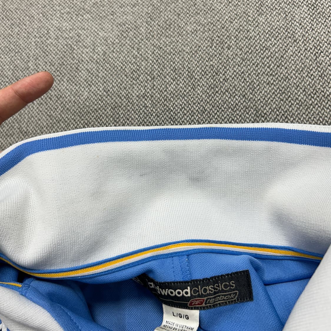 리복 NBA 레이커스 베이스볼 져지(L) 상품이미지5