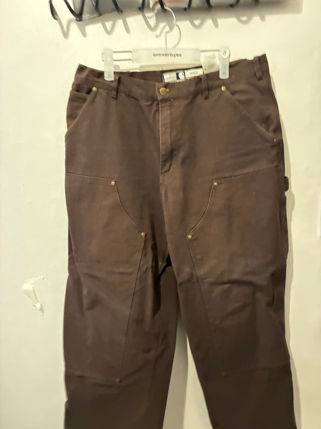 칼하트 카펜더 더블니 워크팬츠 34x32 상품이미지3