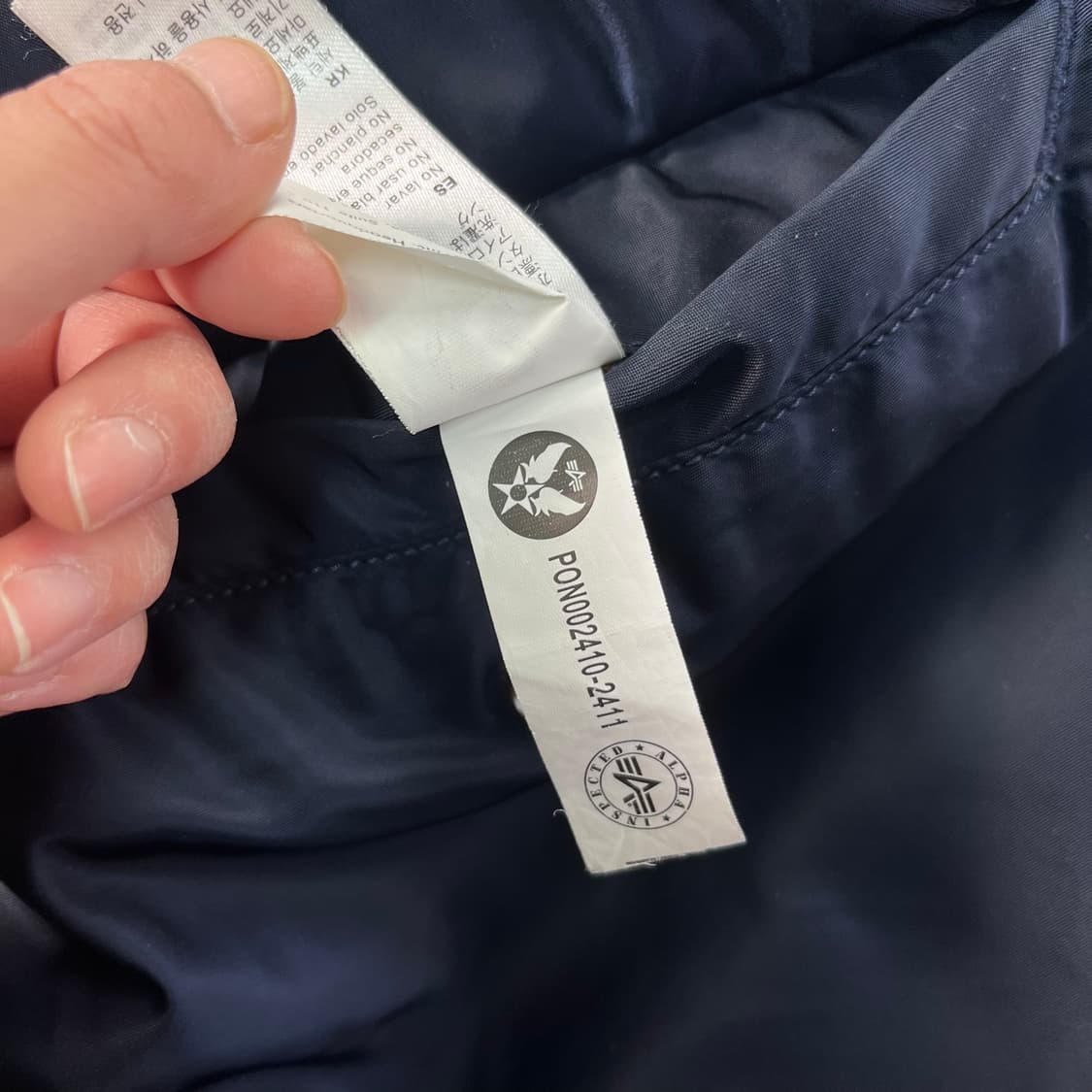 110 알파인더스트리 항공 ma-1 자켓 상품이미지5