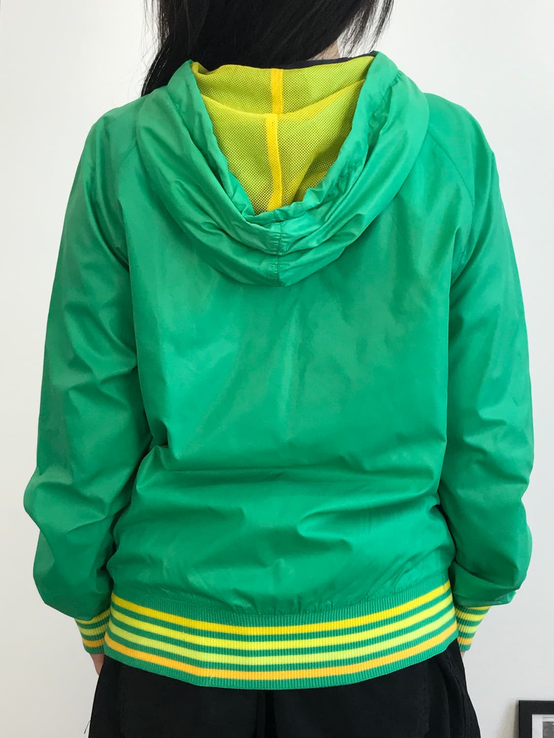 00's Nike Green Yellow Windbreaker 상품이미지3