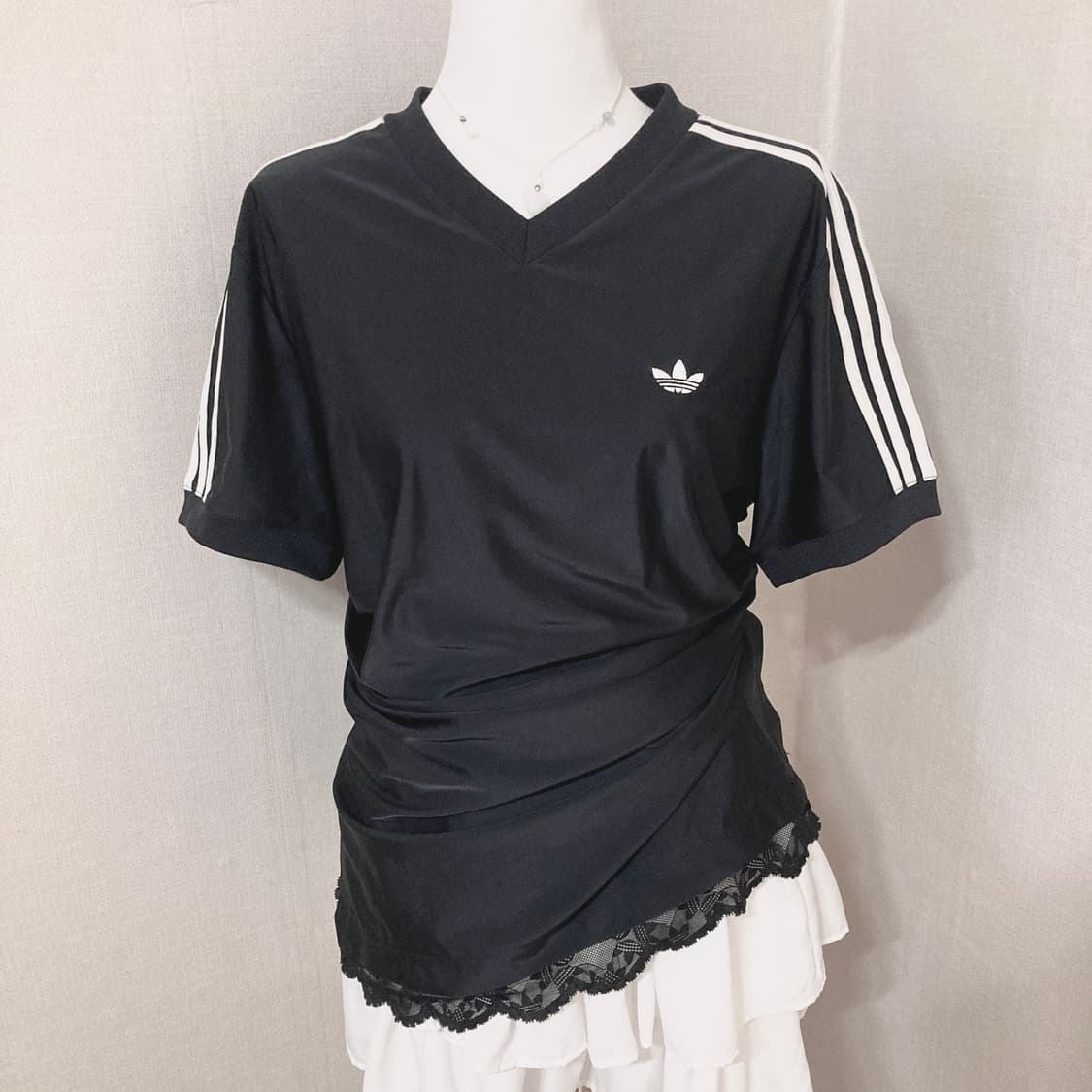 아디다스 올드스쿨 레이스 원피스 L 상품이미지1