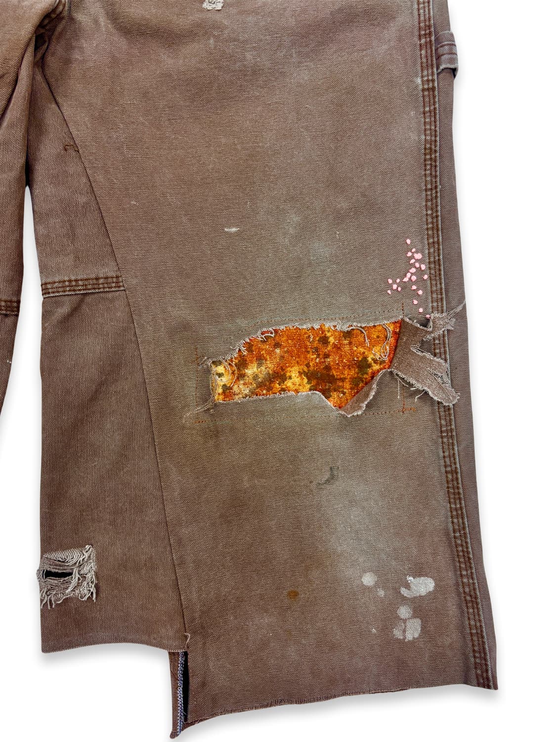 Vtg Dickies Sashiko Distressed 버뮤다 상품이미지3