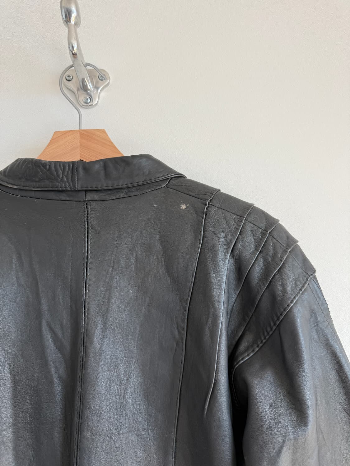 Pre owned 빈티지 레더자켓 상품이미지8