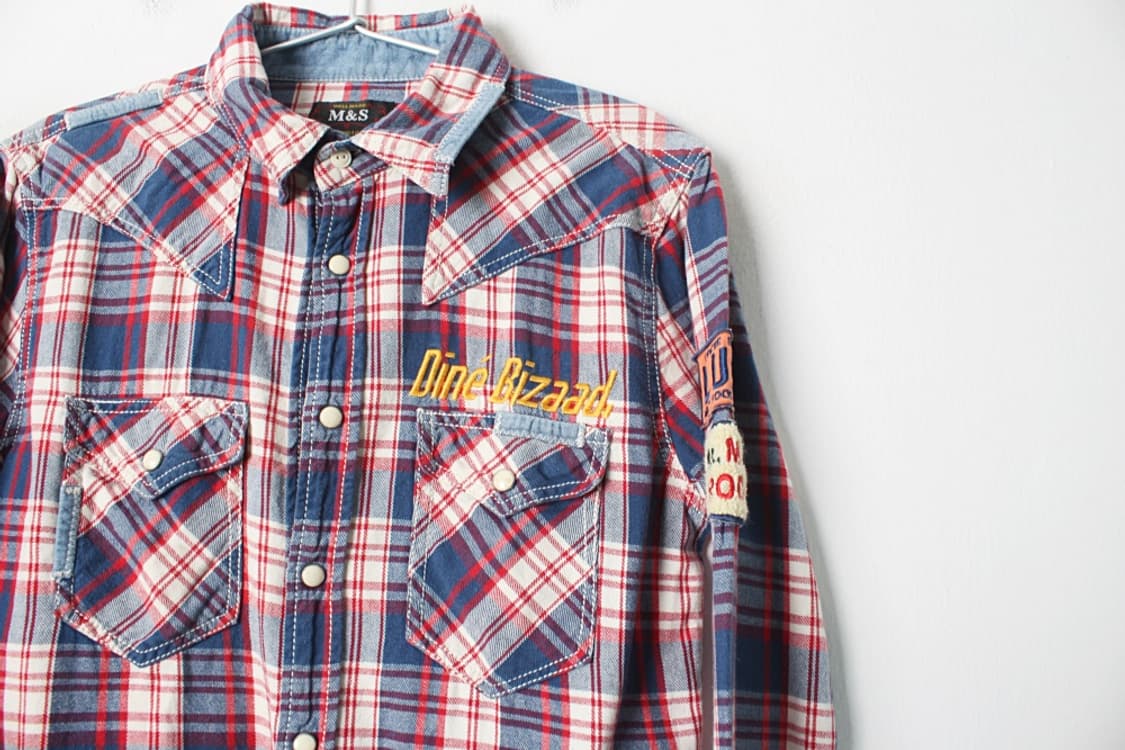 데니아 우먼 체크셔츠 상품이미지4