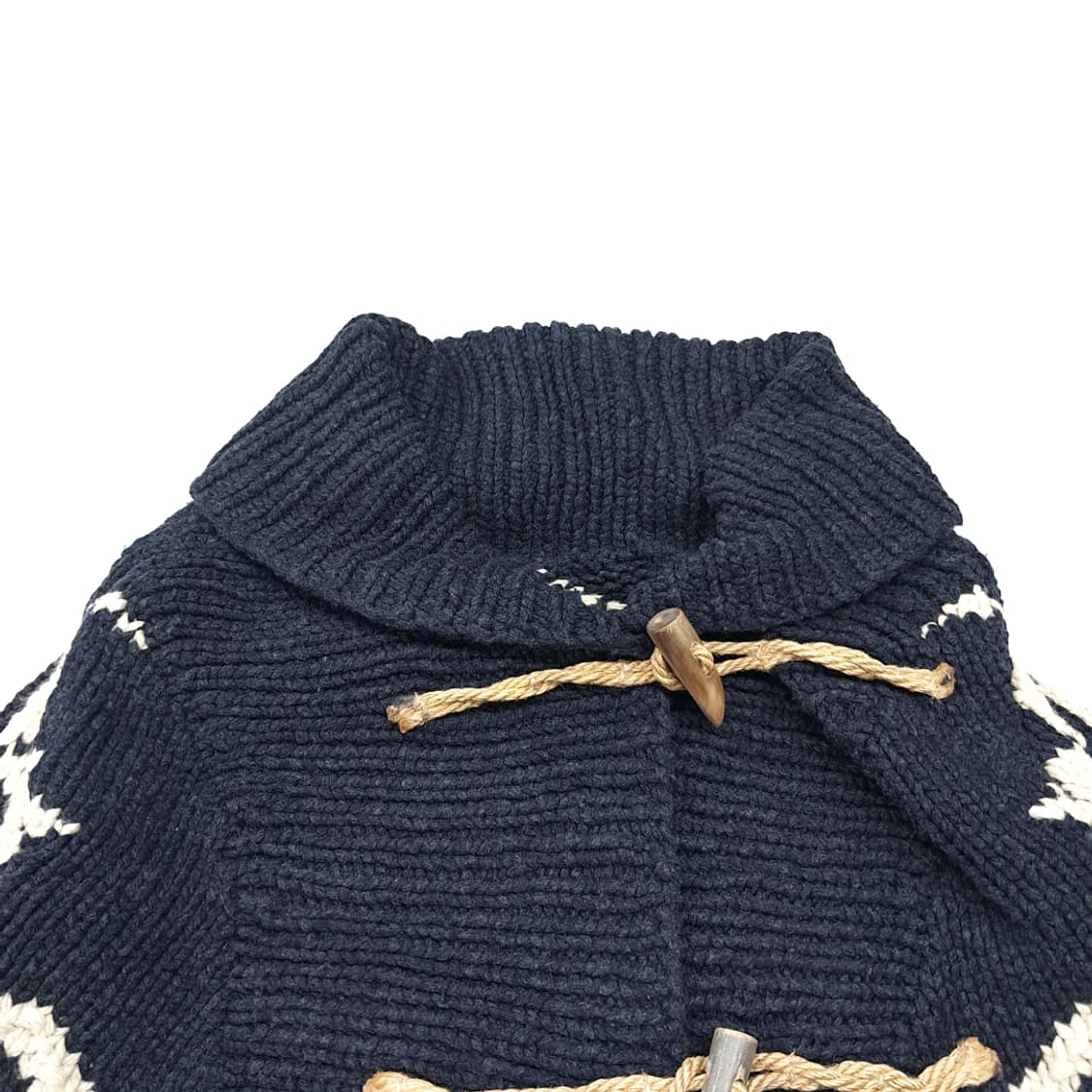 CL023 폴로 랄프로렌 핸드 니트 이탈리안 캐시미어 블렌드 토글 가디 상품이미지2