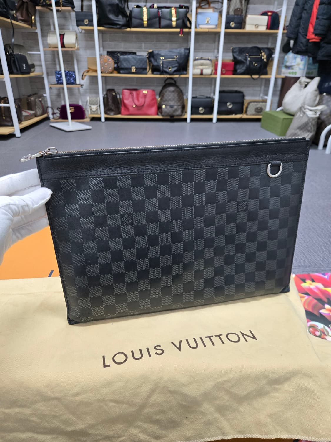 [특가][정품]루이비통 다미에 클러치백 상품이미지1