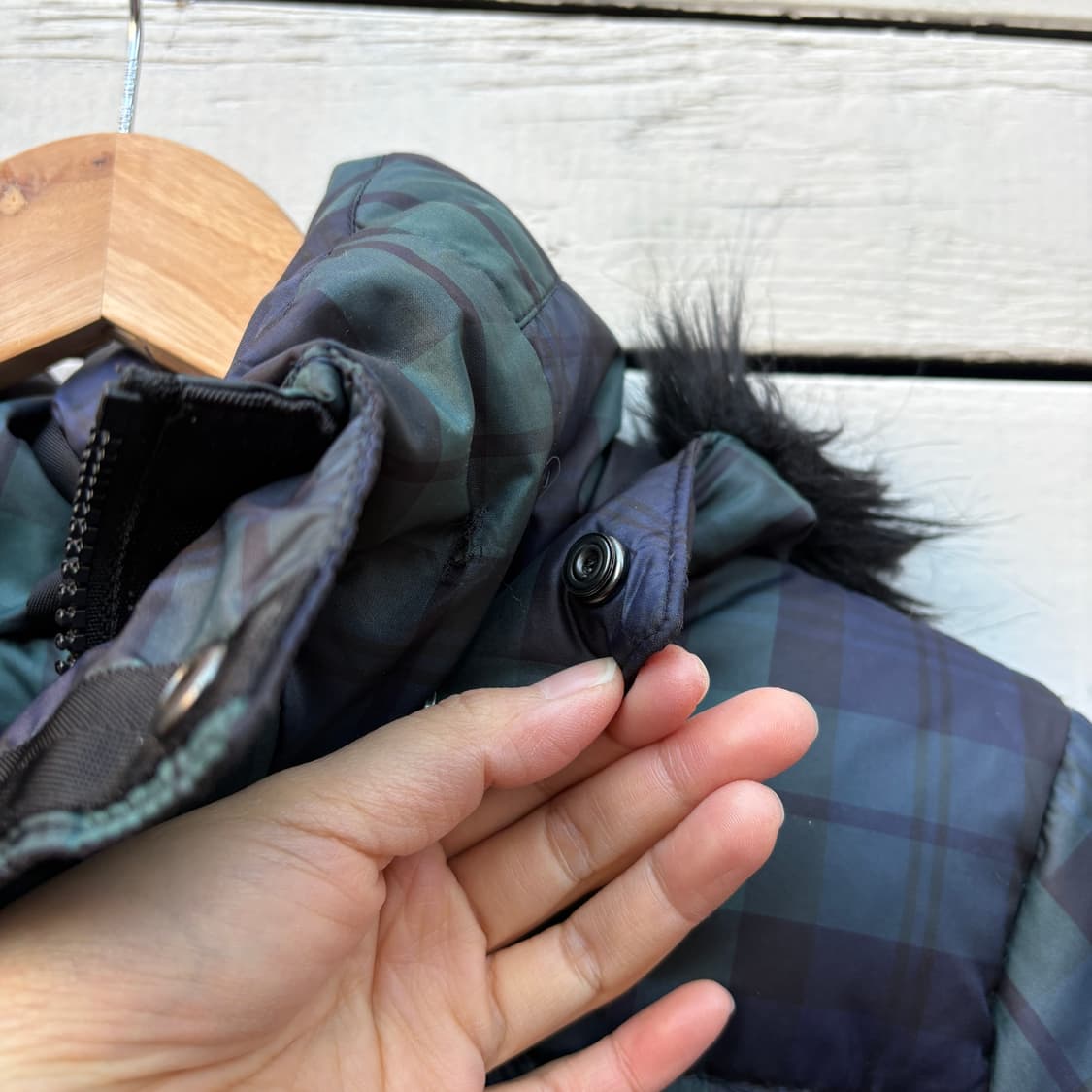 Polo 폴로 블랙와치 타탄체크 패딩 상품이미지6