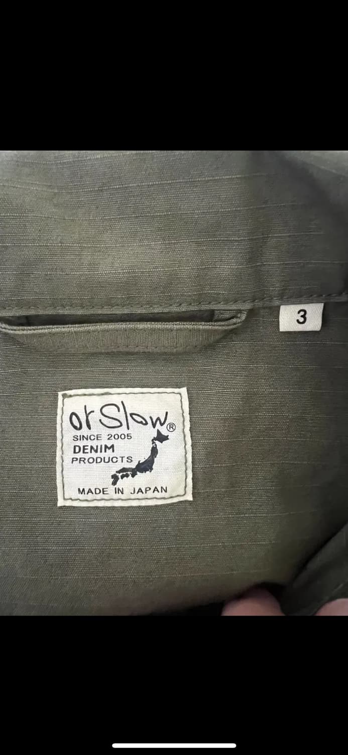 오어슬로우 정글 퍼티그 자켓 상품이미지3