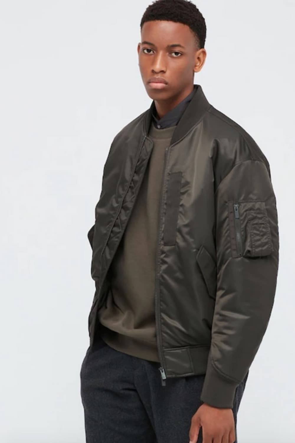 유니클로 질샌더 봄버 자켓 상품이미지1