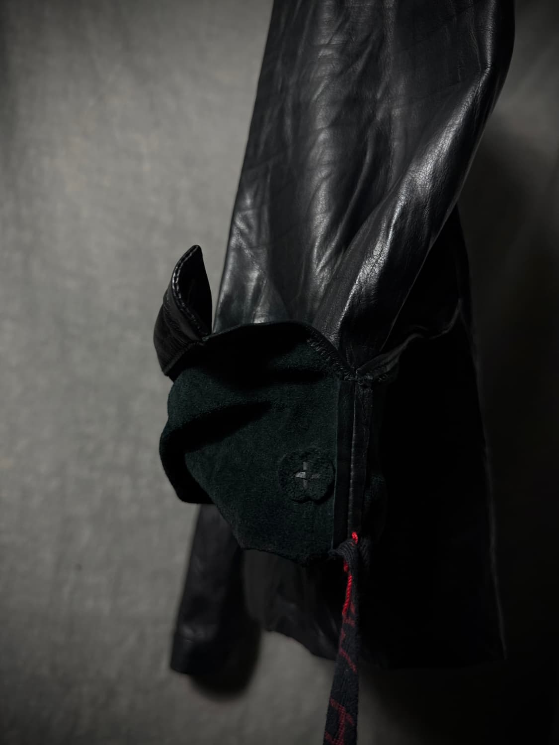 m.a+ 09SS Crinkled Lambskin Shirt Jacket 상품이미지7