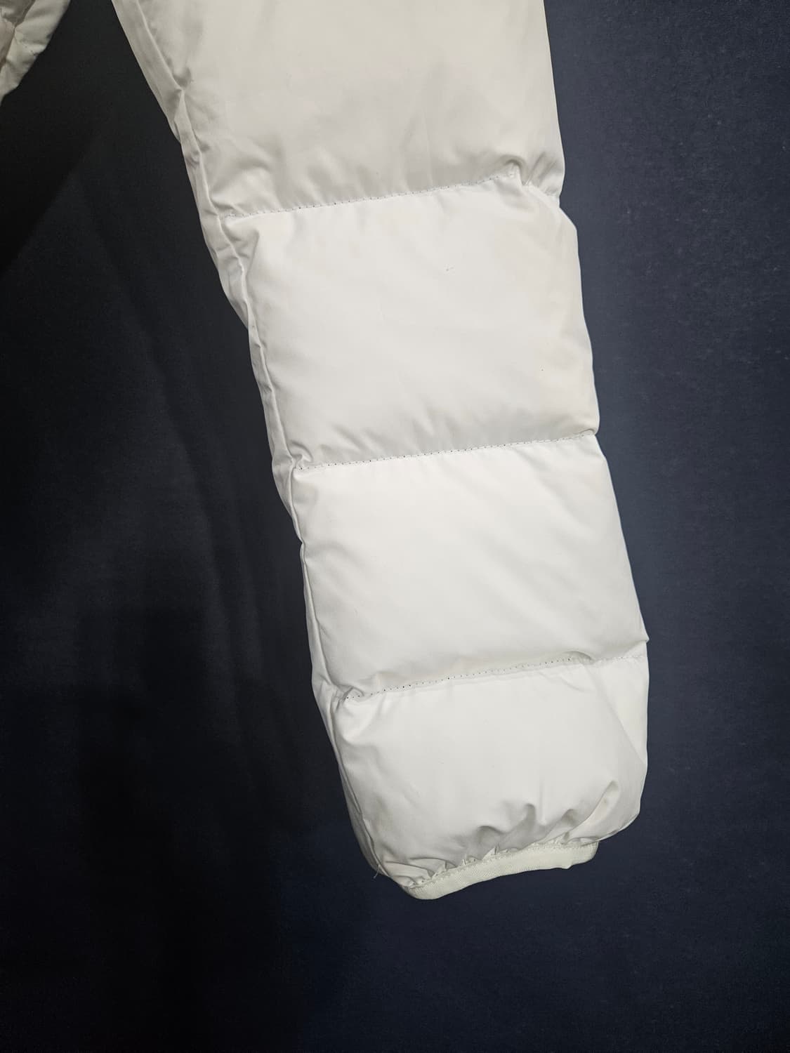 나이키 화이트컬러 남성 100 덕다운 롱패딩  상품이미지5