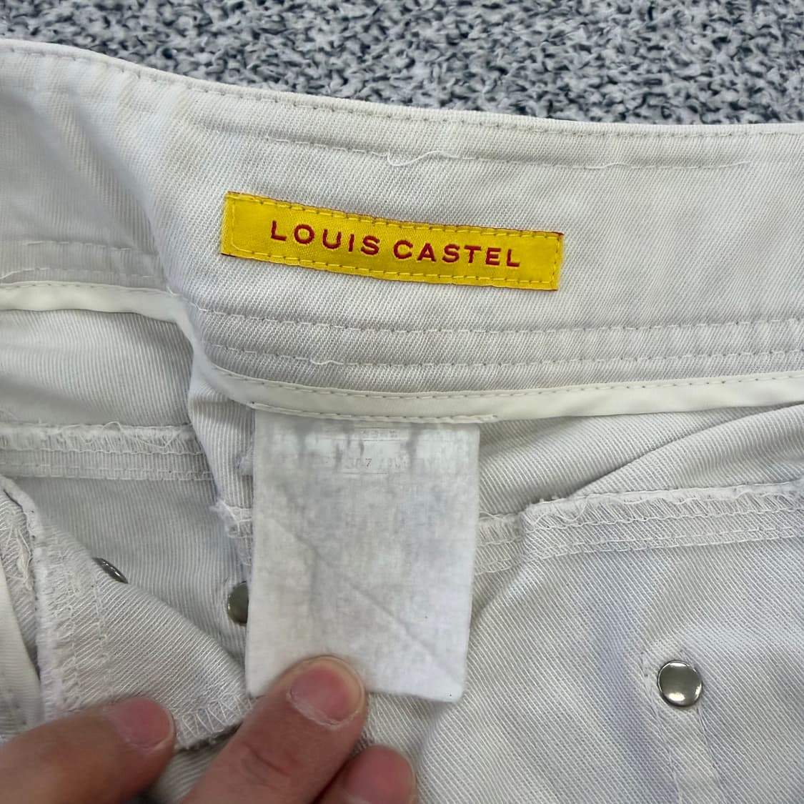 실측확인 루이까스텔 여성 일자팬츠 0126H2 상품이미지4