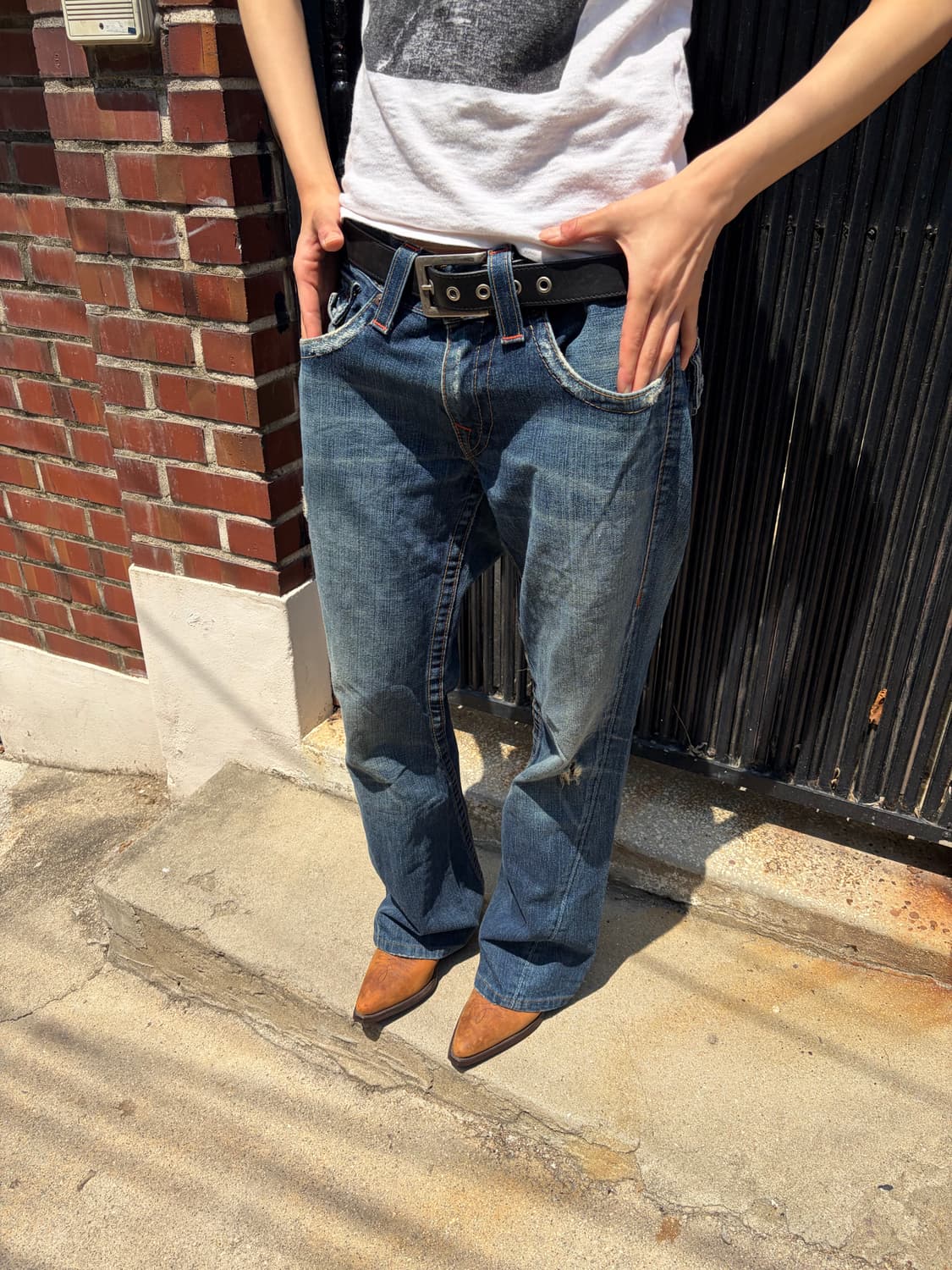 31) True Religion Joey 부츠컷 데님 팬츠 상품이미지1