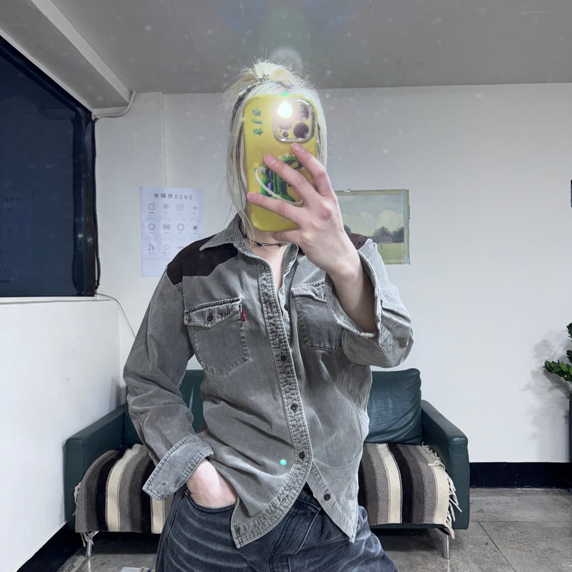 투티/0103 리바이스 웨스턴 아메카지 셔츠 상품이미지1