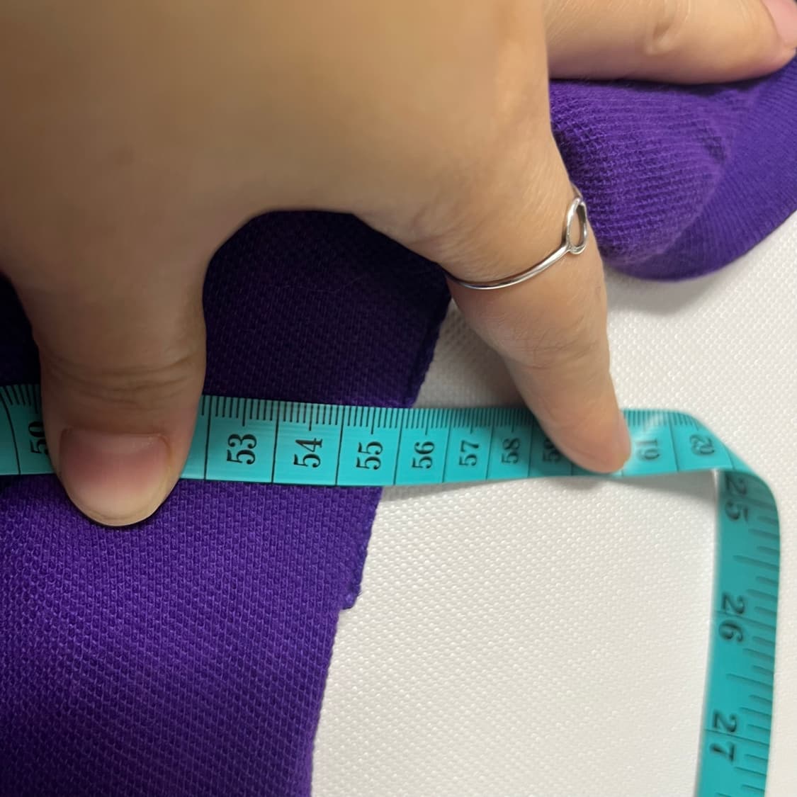 폴로 랄프로렌 LA 자수 빅포니 카라티 퍼플 m 상품이미지5