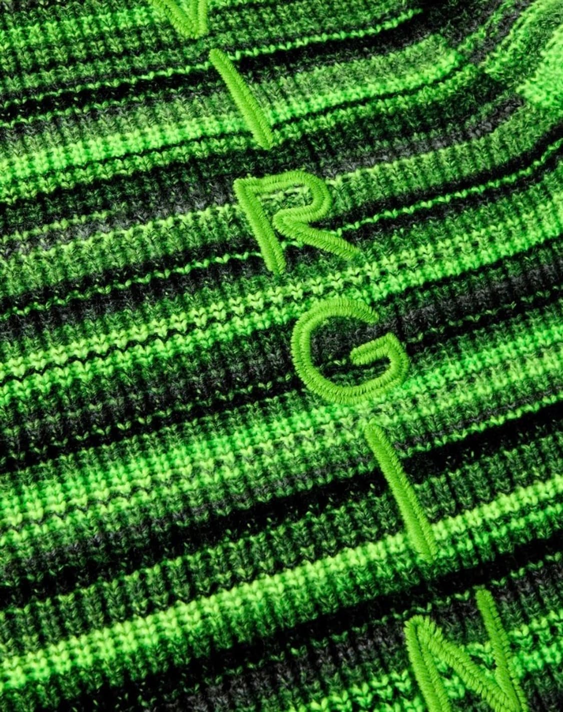 ERL 버진 그린 스웨터 상품이미지4