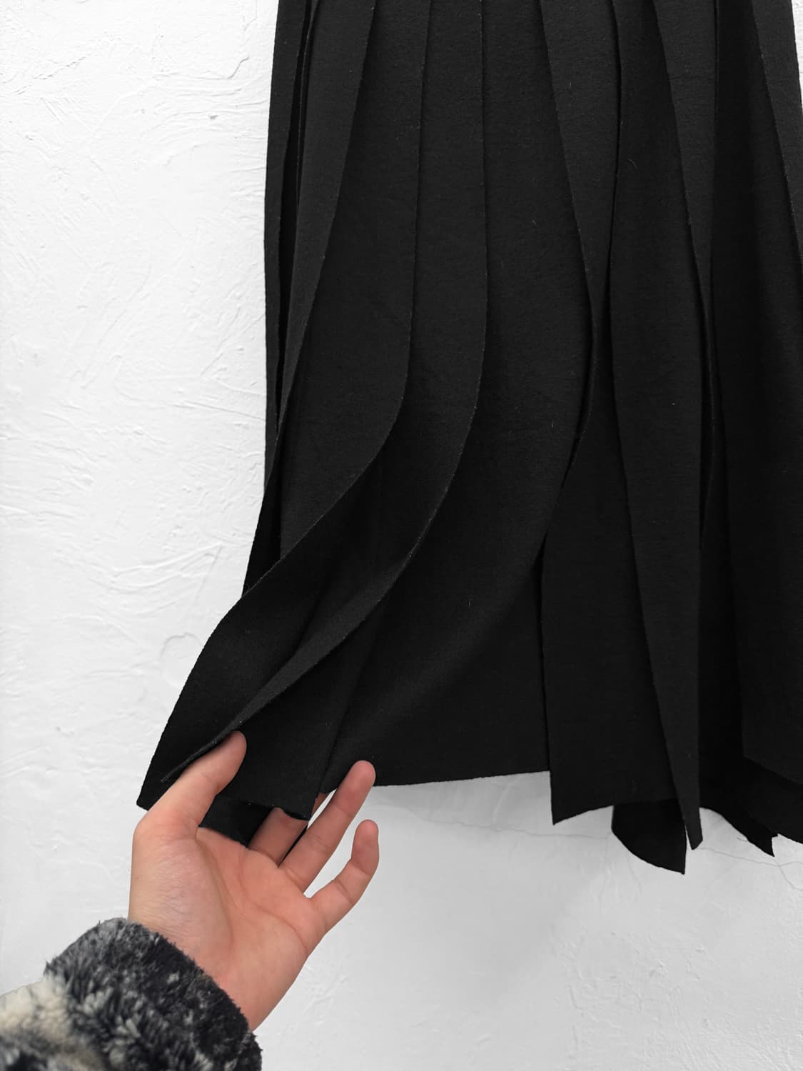 shilla 플리츠 울 스커트 상품이미지5