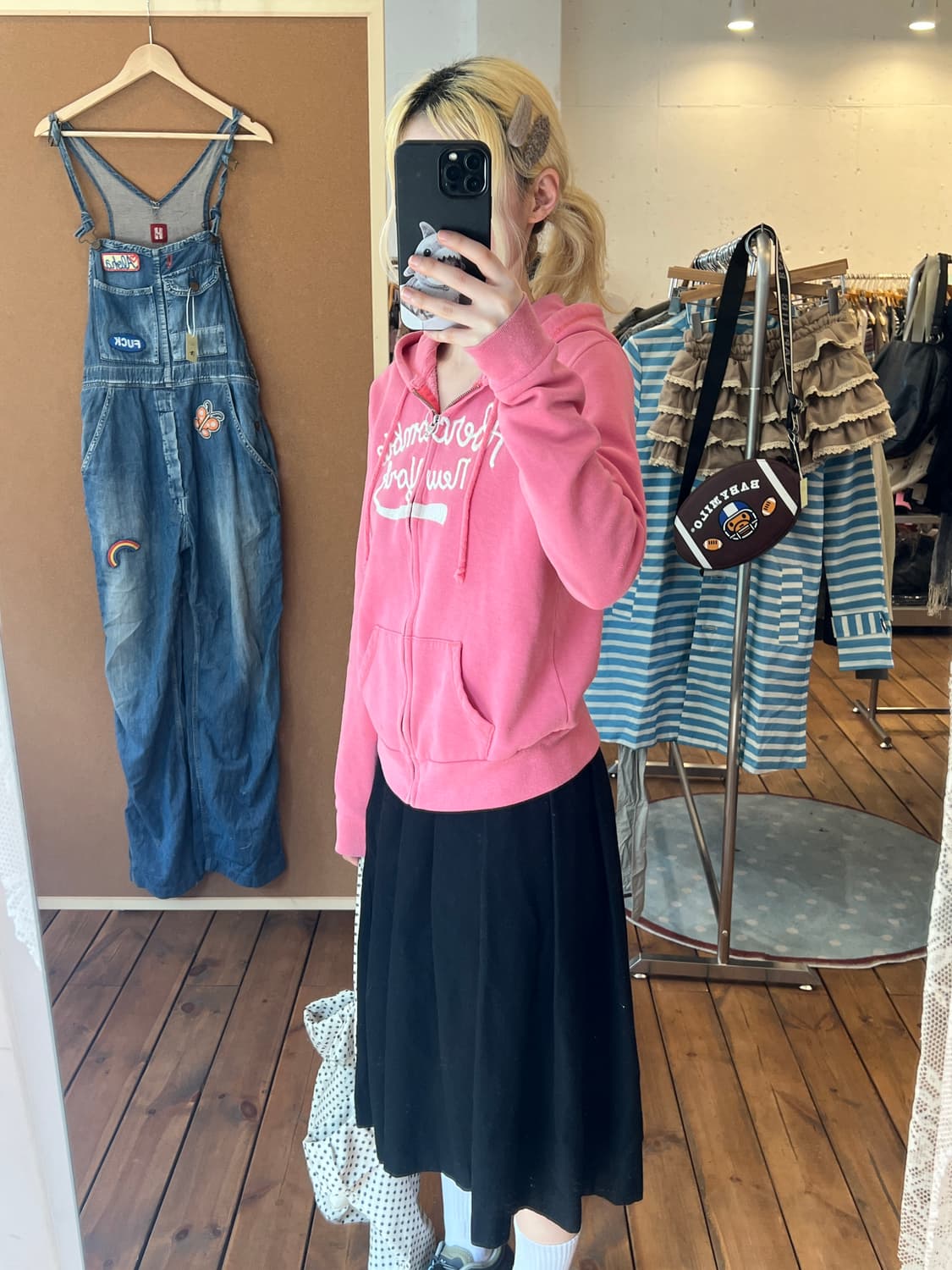 아베크롬비 핑크 후드집업  상품이미지3